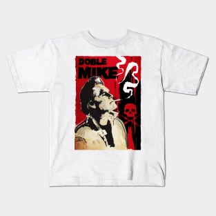 Doble Mike art print Kids T-Shirt